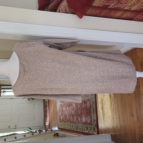 J.jill tan 3/4 sleeve dress L - Picture 4 of 5